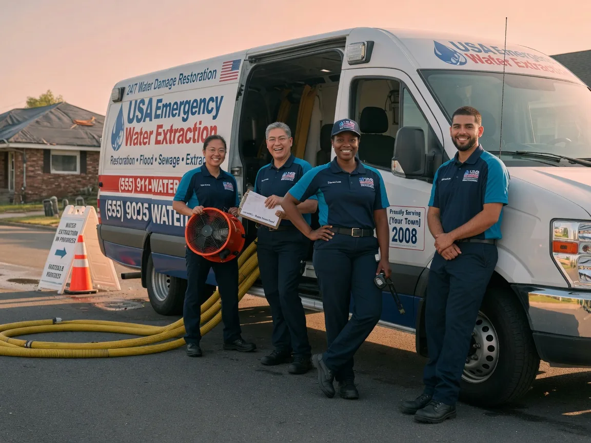 Emergency Water Removal company in Comins, MI